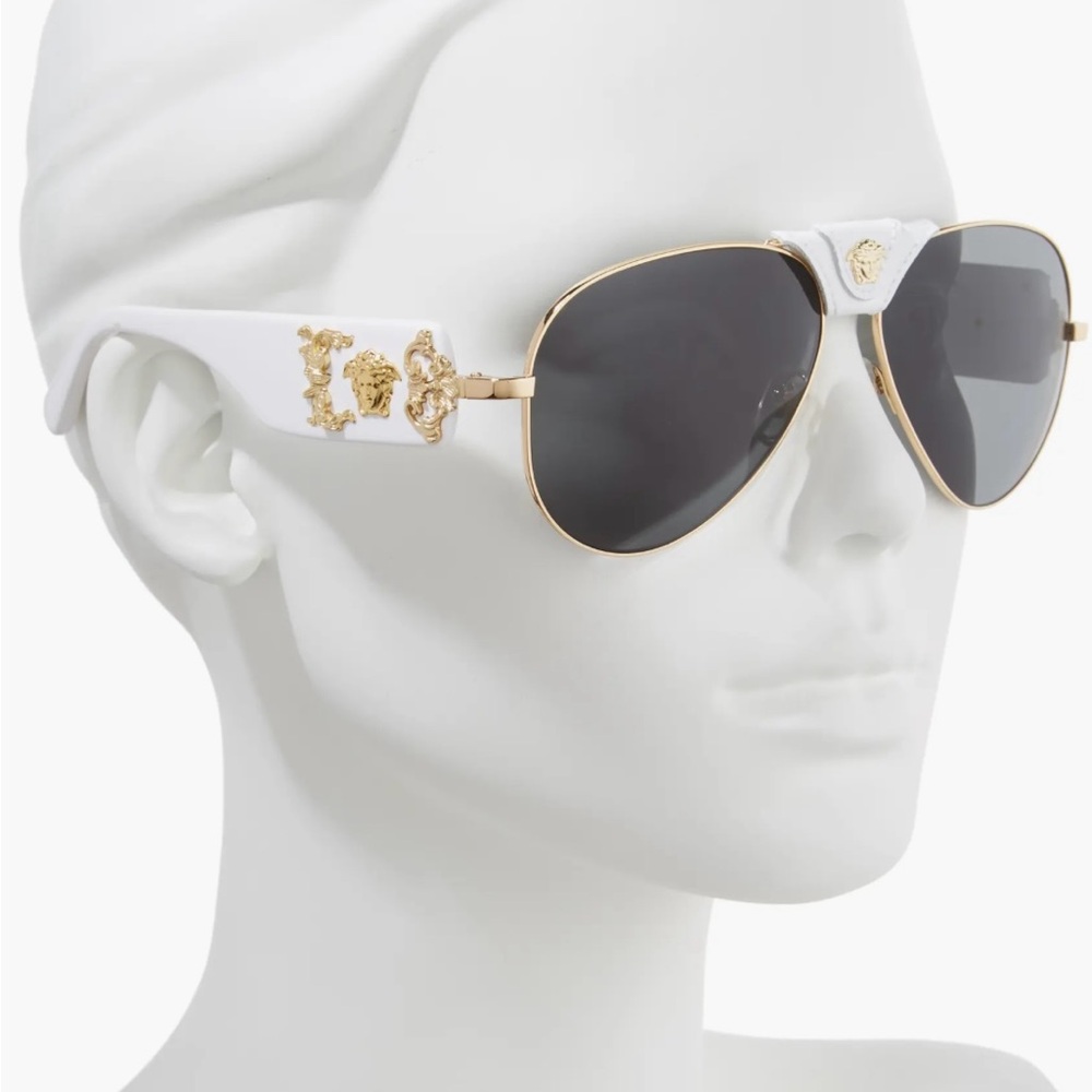 Versace Aviator 62 MM unisex Sunglasses/ new in case